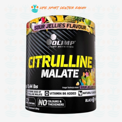 OLIMP CITRULLINE MALATE vitamin B6 pre-workout powder