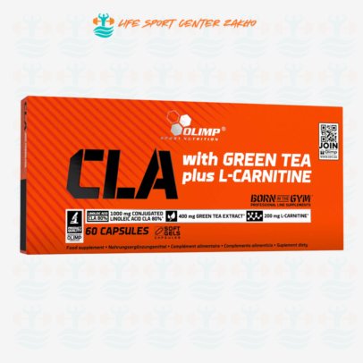 OLIMP CLA + GREEN TEA + L-CARNITINE METABOLISM SUPPORT WEIGHT FAT LOSS 60 CAPS