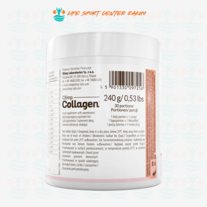 OLIMP COLLAGEN fish vitamins minerals skin hair nails health support powder 240g